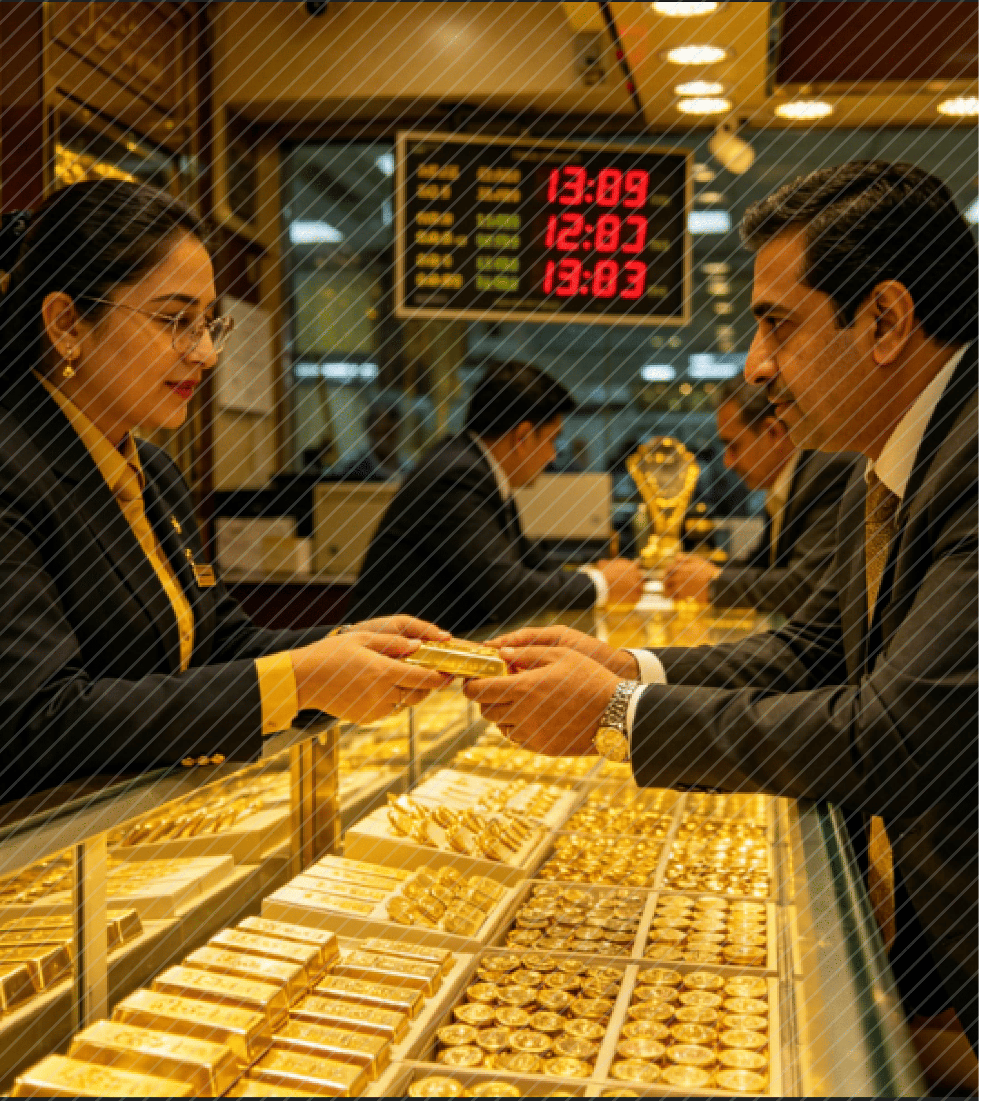Gold cost advantage chart