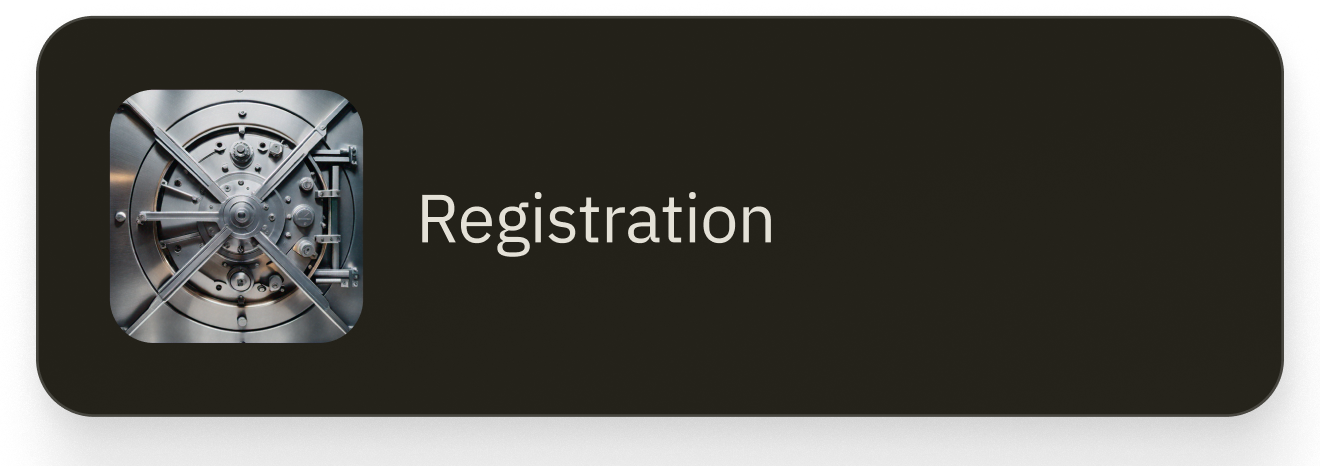 Gold registered in your name